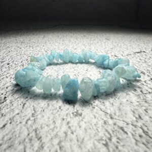 Naturalna Bransoletka z Akwamarynu | Aquamarine