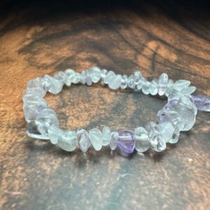 Naturalna Bransoletka z Purple Jade | Fioletowy Jade